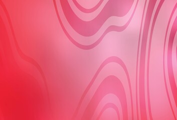 Light Red vector blurred shine abstract texture.