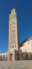 Fototapeta na wymiar Mosque Hassan II