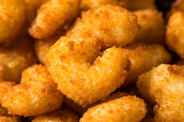 Homemade Deep Fried Popcorn Shrimp