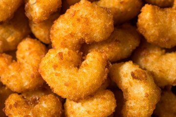Homemade Deep Fried Popcorn Shrimp