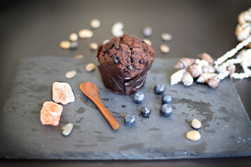 Chocolate muffin 