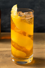 Boozy Refreshing Horses Neck Cocktail