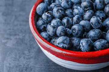 Fresh blueberry background. Blueberry Texture Close Blueberry Antioxidant Organic Superpeed Bowl Concept Healthy Nutrition