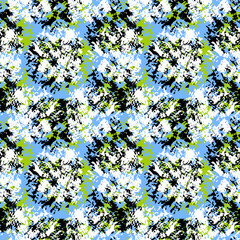 seamless pattern with flowers