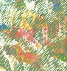 Light green and orange colorful background abstract paper texture