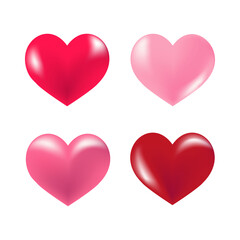 立体的なハート/ 3D Heart