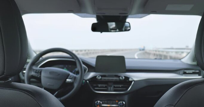 Smart self driving car concept