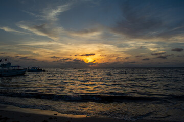 Atardecer playa