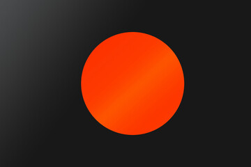 Black background with a red circle for wallpapers