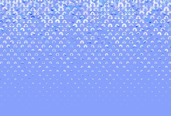 Light Pink, Blue vector background with rainbow symbols.