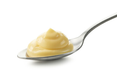 spoon of mayonnaise