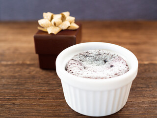 手作りガトーショコラとプレゼント