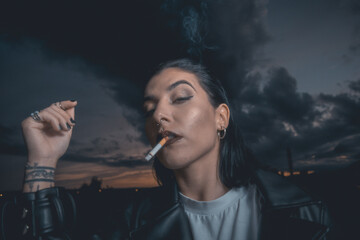 Fototapeta premium Modelo alternativa urbana