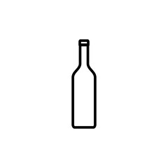 Bottle icon vector. bottle vector icon