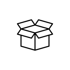 Box icon vector. box vector icon, package, parcel