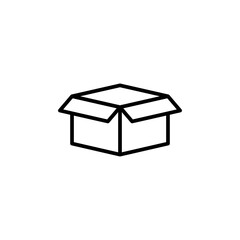 Box icon vector. box vector icon, package, parcel