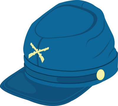 Vector Emoticon Illustration Of A War Hat