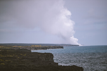 Fototapeta na wymiar Hawaii Volcanoes National Park 