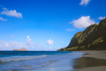 Waimanalo Beach Park, Oahu, Hawaii