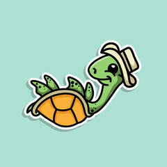 Sticker Turtle