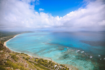 Waiamanlo bay, east oahu coast, Hawaii