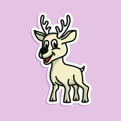 Sticker Deer
