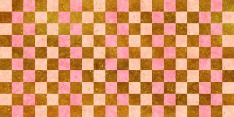 春　和紙　模様　背景