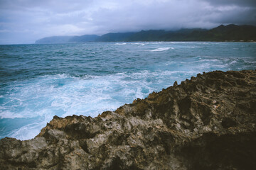 Laie point, Noeth shore, Oahu, Hawaii