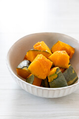 かぼちゃの煮物　右寄りの縦位置