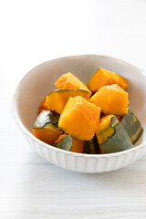 かぼちゃの煮物　上から縦位置