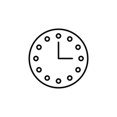 Clock icon vector. Time icon vector. watch icon symbol