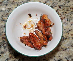 Home made sauce fried chicken