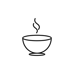 coffee cup icon vector. cup a coffee icon vector.