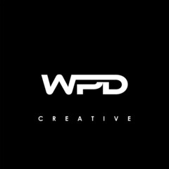 WPD Letter Initial Logo Design Template Vector Illustration