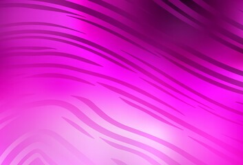 Fototapeta premium Light Pink vector glossy abstract background.