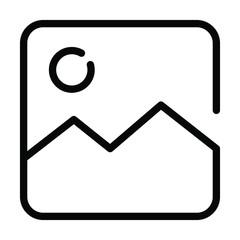 image picture frame icon vector