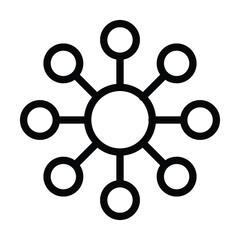 team group people communication teamwork icon vector