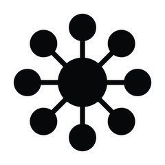 team group people communication teamwork icon vector