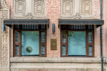 Shanghai Bund European-style building doors and windows