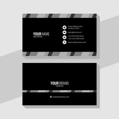 Fototapeta na wymiar design template of business card, for business, corporate, company, business template, etc