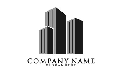 Fototapeta premium Building vector logo