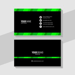 design template of business card, for business, corporate, company, business template, etc