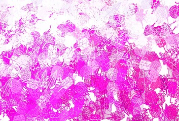 Light Blue, Red vector abstract design with trees, branches.