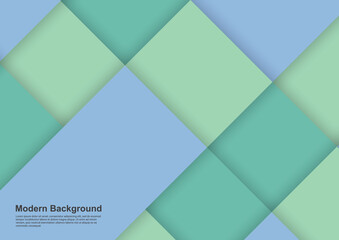 Abstract Background Blue and Green Modern Design