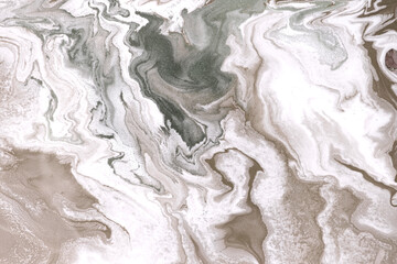 Agate ripple imitation texture. Light beige marble background.