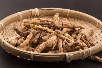 Oriental medicine wilfordi root, Cynanchum wilfordii Hemsley.