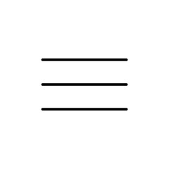 Menu Icon vector. web menu icon. hamburger menu symbol