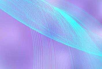 Obraz premium Light Purple vector blurred and colored pattern.