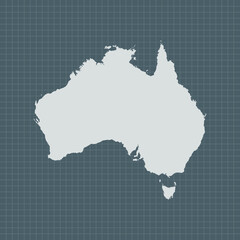 map of Australia