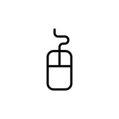 Mouse icon vector. click icon vector. pointer icon vector.